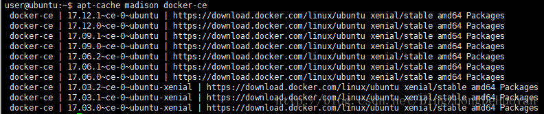 Docker CE目前各版本